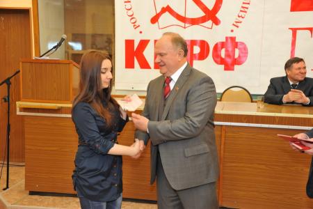«Надеюсь на вашу поддержку!» Г.А. Зюганов посетил с рабочим визитом город Новомосковск Тульской области