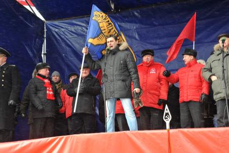 Г.А. Зюганов на митинге  в Москве: «Мы сумеем организовать честные  выборы и отправим в отставку вороватую власть!» (Видео)