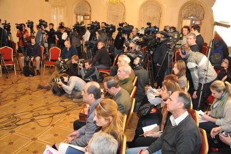 «Шансы на победу у нас хорошие». Пресс-конференция Г.А. Зюганова в Центральном Доме журналиста
