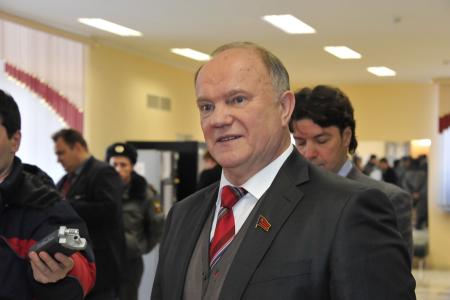 Спасти русское село! Рабочая поездка Г.А. Зюганова в подмосковный совхоз имени Ленина