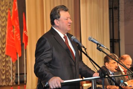 Кандидат в Президенты Российской Федерации Геннадий Зюганов встретился с работниками сельского хозяйства (Фоторепортаж)