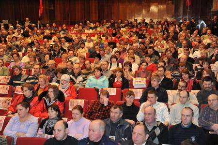 Кандидат в Президенты Российской Федерации Геннадий Зюганов встретился с работниками сельского хозяйства (Фоторепортаж)