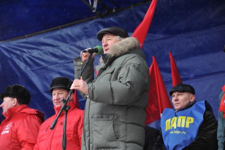 Митинг "За достойную жизнь и честные выборы!" в Москве (фоторепортаж)