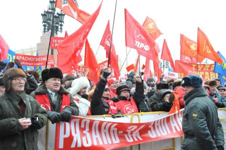 Митинг "За достойную жизнь и честные выборы!" в Москве (фоторепортаж)