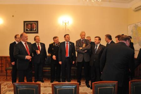 "Русский старт" в Орле. Кандидат на должность Президента России Г.А.Зюганов провел встречи в Орле (фоторепортаж)