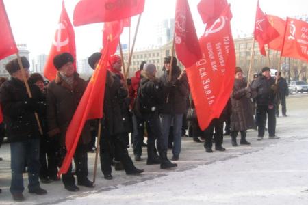 Альтернативы  Г.А. Зюганову для выбора в Президенты России просто нет! В Хабаровске состоялся протестный митинг КПРФ