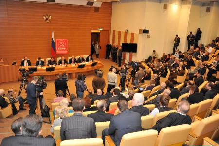Коммунисты на новом витке парламентской борьбы. Пресс-конференция Г.А. Зюганова в Государственной Думе