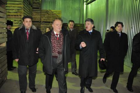 Спасти русское село! Рабочая поездка Г.А. Зюганова в подмосковный совхоз имени Ленина