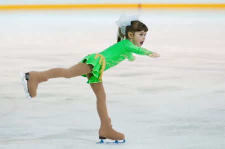 Новогодний открытый урок фигуристов Спортивного Клуба КПРФ 