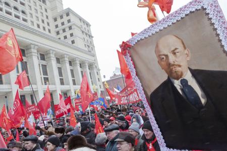 Митинг КПРФ и объединенной оппозиции на Манежной площади. Фоторепортаж "Новой газеты"