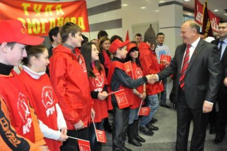 «Русский старт» в Орле! 4 марта выбираем Геннадия Зюганова! Власть и собственность – народу! (видео)