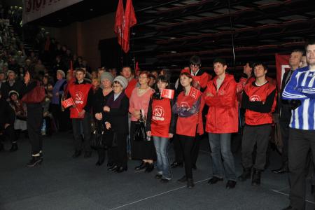 «Русский старт»! 4 марта выбираем Геннадия Зюганова! Кандидат в Президенты от КПРФ и народно-патриотических сил представил свою команду и программу на массовом мероприятии в городе Орле   