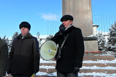 Митинг коммунистов в Астрахани