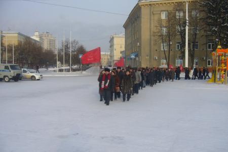 Кемеровские коммунисты почтили память В.И. Ленина