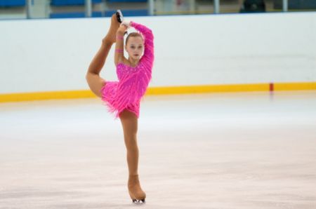Новогодний открытый урок фигуристов Спортивного Клуба КПРФ 