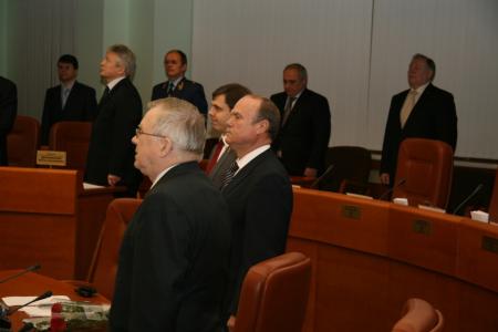 Заместитель председателя ЦКРК КПРФ Владимир Святошенко принял присягу депутата Мосгордумы