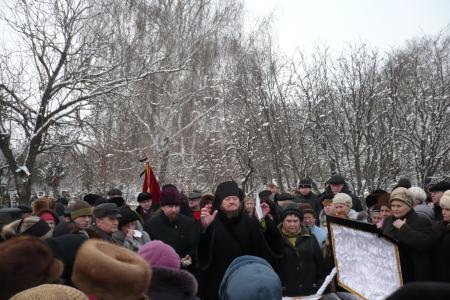 В.А. Стародубцев похоронен с воинскими почестями на кладбище села Спасское Новомосковского района Тульской области