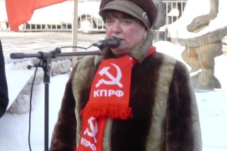 Саратов: За  честные выборы! Зюганов  – наш президент!