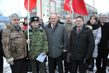 «Без космических систем, ракетной и авиационной техники наша страна не выживет». Рабочая поездка Г.А. Зюганова в город Королев