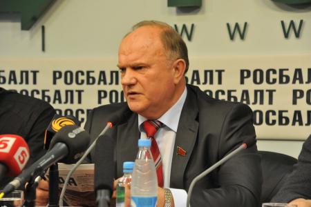Все силы – в кулак! Пресс-конференция Г.А. Зюганова в информационном агентстве «Росбалт»