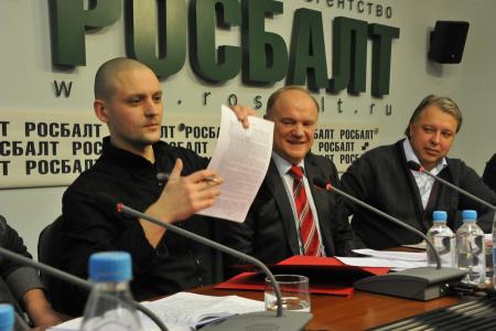 Все силы – в кулак! Пресс-конференция Г.А. Зюганова в информационном агентстве «Росбалт»