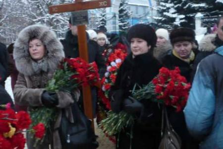 В.А. Стародубцев похоронен с воинскими почестями на кладбище села Спасское Новомосковского района Тульской области