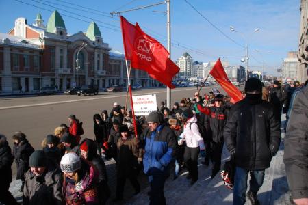 Митинг «За честные выборы!» в Новосибирске: Губернатору придет бандероль с требованиями граждан