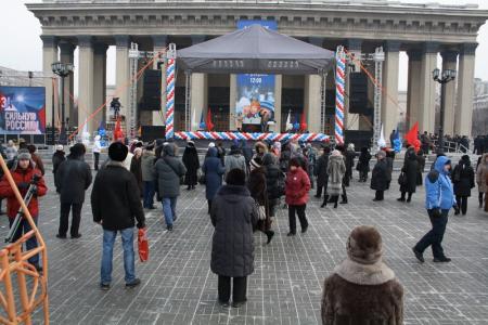  Митинг в поддержку «национального лидера»: В Новосибирске Путину ничего не светит