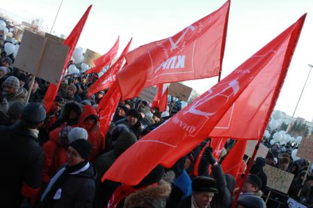 Митинг и шествие "За честные выборы" в Екатеринбурге собрали более 5000 человек (Фоторепортаж)