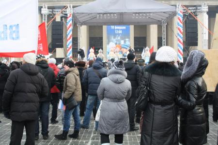  Митинг в поддержку «национального лидера»: В Новосибирске Путину ничего не светит