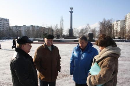 С.В. Муравленко встретился с главой администрации  Старого Оскола П.Е. Шишкиным 