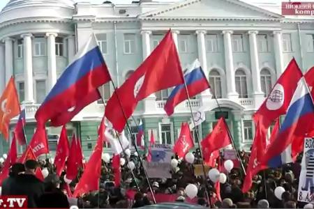 Видео. Выступление Н.Ф. Рябова на митинге 4 февраля 2012
