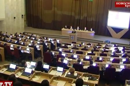 Видео. Сессия Заксобрания НСО 16 февраля 2012 года
