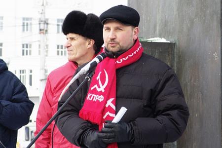 Архангельск за народного президента Зюганова