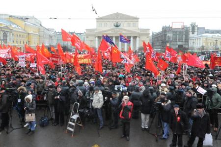 Г.А. Зюганов на многотысячном митинге в Москве: Мы победим в борьбе за честные выборы!