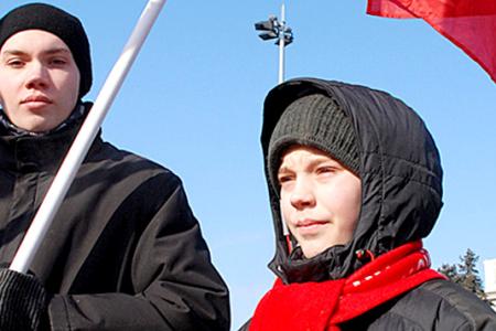 23 февраля три тысячи новосибирцев отказали в доверии Путину 