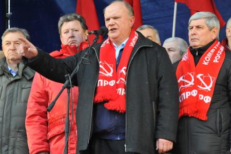 Г.А. Зюганов на многотысячном митинге в Москве: Мы победим в борьбе за честные выборы!