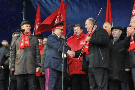 Г.А. Зюганов на многотысячном митинге в Москве: Мы победим в борьбе за честные выборы!