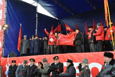 Г.А. Зюганов на многотысячном митинге в Москве: Мы победим в борьбе за честные выборы!