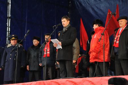 Г.А. Зюганов на многотысячном митинге в Москве: Мы победим в борьбе за честные выборы!