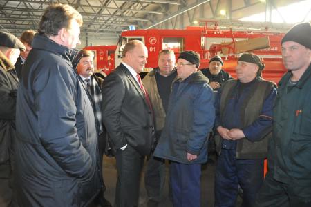 Свое производство – превыше всего! Г.А. Зюганов посетил с рабочим визитом подмосковный Павловский Посад  