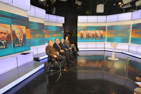Запись ток шоу с М.Максимовской на канале REN-TV (фоторепортаж)