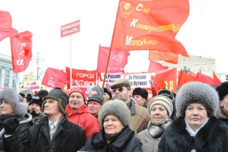 Г.А. Зюганов на многотысячном митинге в Москве: Мы победим в борьбе за честные выборы!