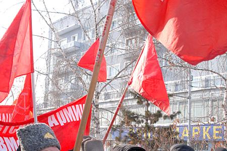 23 февраля три тысячи новосибирцев отказали в доверии Путину 