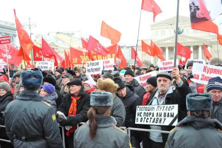 Г.А. Зюганов на многотысячном митинге в Москве: Мы победим в борьбе за честные выборы!
