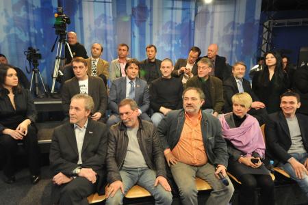 Запись ток шоу с М.Максимовской на канале REN-TV (фоторепортаж)