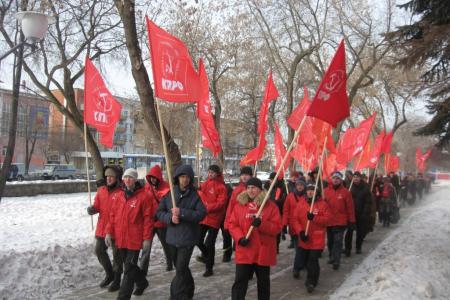 «Возродим армию – возродим Россию!» Торжественные мероприятия коммунистов Перми  