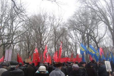 Краснодар: Митинг в поддержку честных выборов и Г.А.Зюганова 