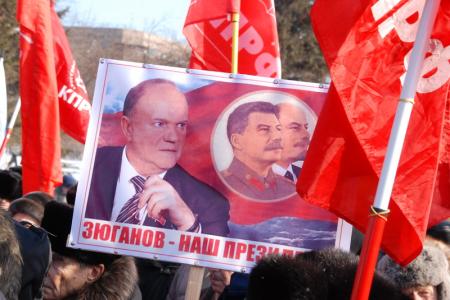 23 февраля три тысячи новосибирцев отказали в доверии Путину 