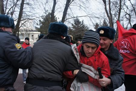 Грязная и кощунственная полицейская провокация в Ростове-на-Дону